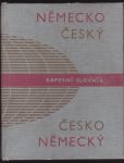 Kapesní slovník česko-německý/německo-český 1986 