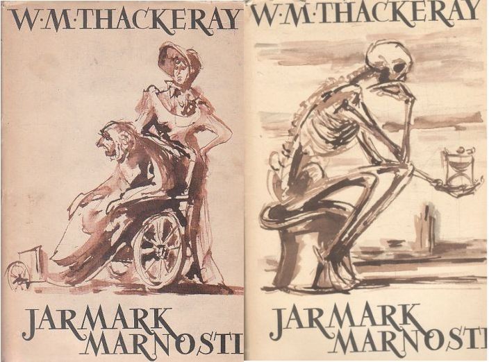 W. M. Thackeray Jarmark marnosti 1+2 díl ilustrace Ctibor Štolovský