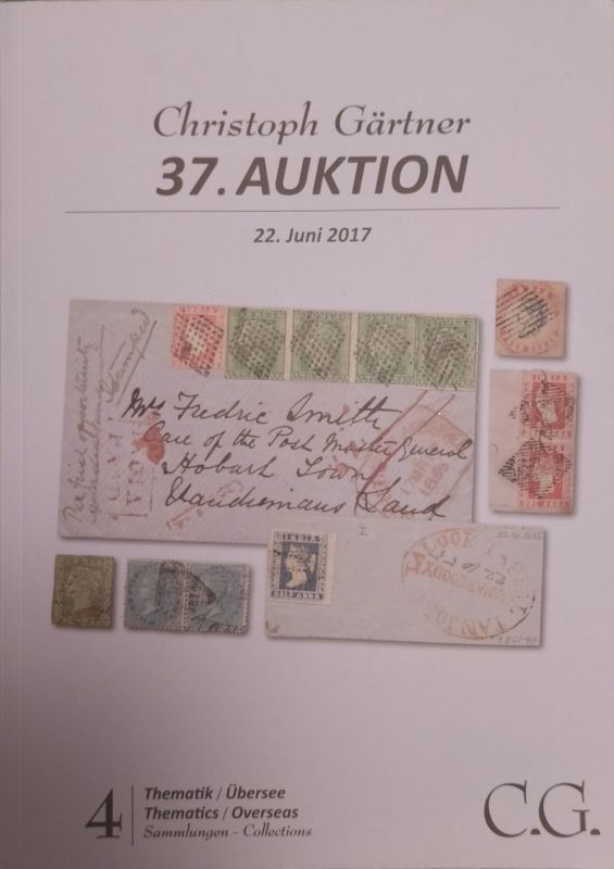 Aukční katalog známek Christoph Gartner 2017