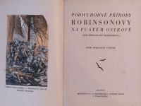Podivuhodné příhody Robinsonovy na pustém ostrově