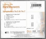 CD Ludwig van Beethoven: Symphonies Nos. 5 & 7