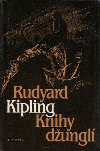 Rudyard Kipling Knihy džunglí ilustrace Zdeněk Burian