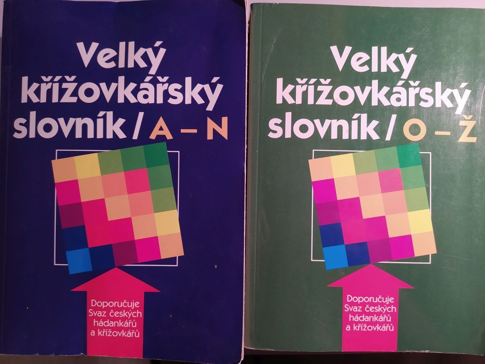 Karel Čálek Velký křížovkářský slovník A-N/O-Ž