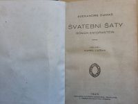 Alexandre Dumas Svatební šaty 1926