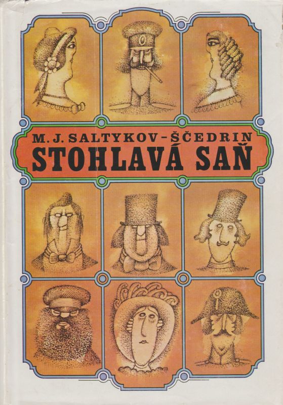 Michail Jevgrafovič Saltykov Stohlavá saň ilustrace Adolf Born