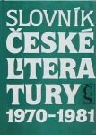 Slovník české literatury 1970-1981 