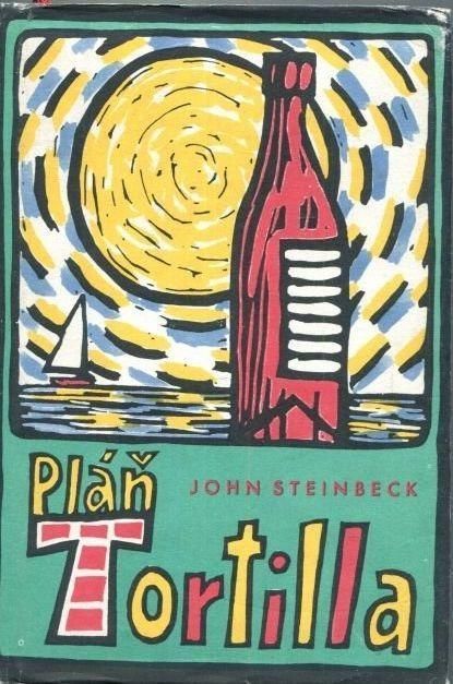 John Steinbeck Pláň Tortilla ilustrace Radim Malát