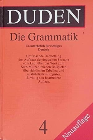 Duden. Bd. 4, Die Grammatik