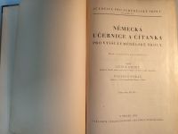 H.Hrubý,V.Vokáč Německá učebnice a čítanka pro vyšší zemědělské školy