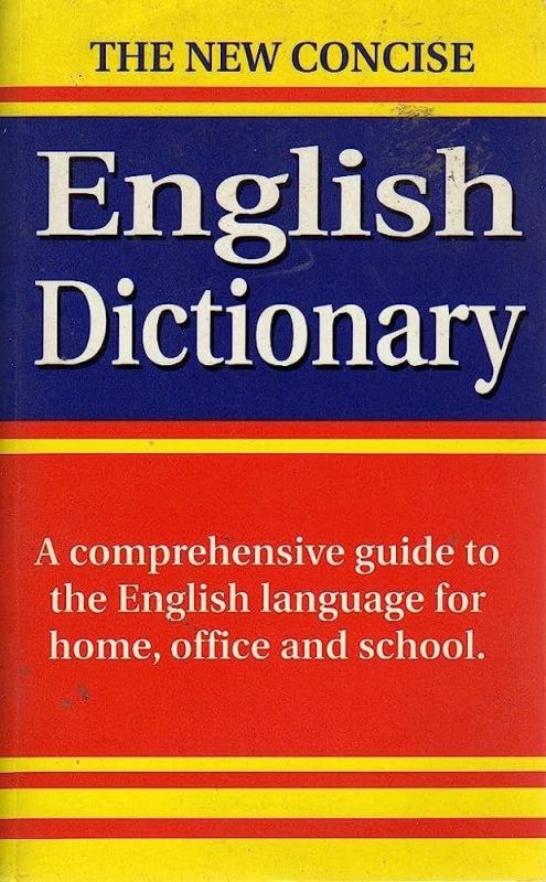 The new concise English Dictionary