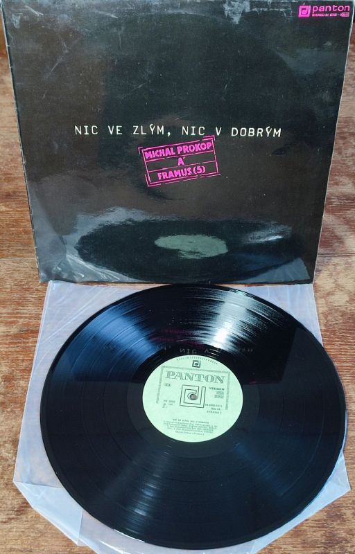 LP Michal Prokop a Framus 5 Nic ve zlým, nic v dobrým 1987 EX/EX-