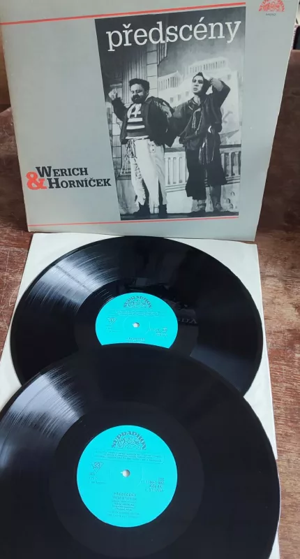 2LP Werich & Horníček Předscény EX++/EX+