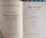 Alexander Dumas Josef Balsamo 1-5 díl. 1931