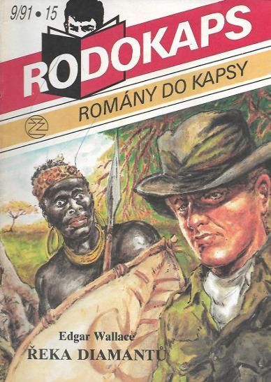 Edgar Wallace Řeka diamantů RODOKOPS 9/91