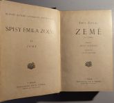 Émile Zola Země ilustrace St.Hudeček