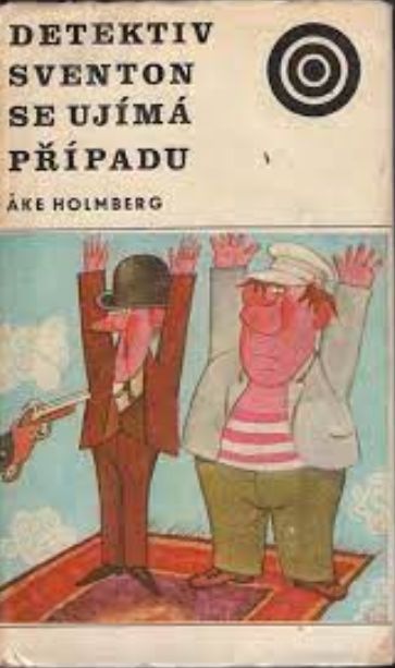 Åke Holmberg Detektiv Sventon se ujímá případu ilustr.MArcel Stecker