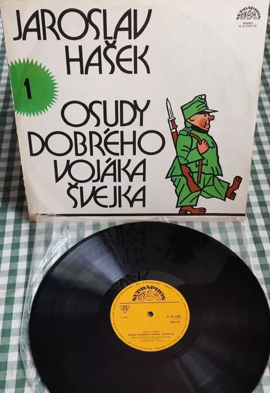 LP Jaroslav Hašek Osudy dobrého vojáka Švejka 1 EX-/VG+