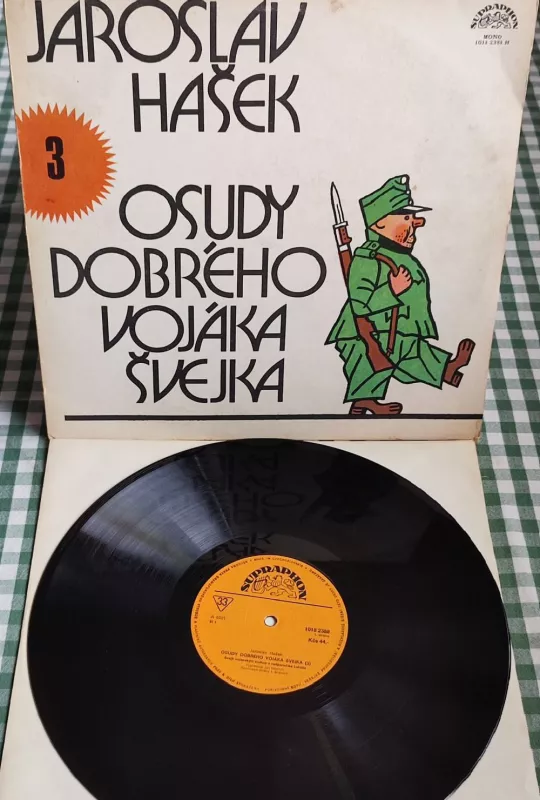 LP Jaroslav Hašek Osudy dobrého vojáka Švejka 3 VG+/VG+