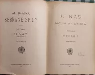 Alois Jirásek U nás Nová kronika 1907