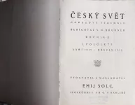 Český svět ročník X I. pololetí obrázkový týdeník