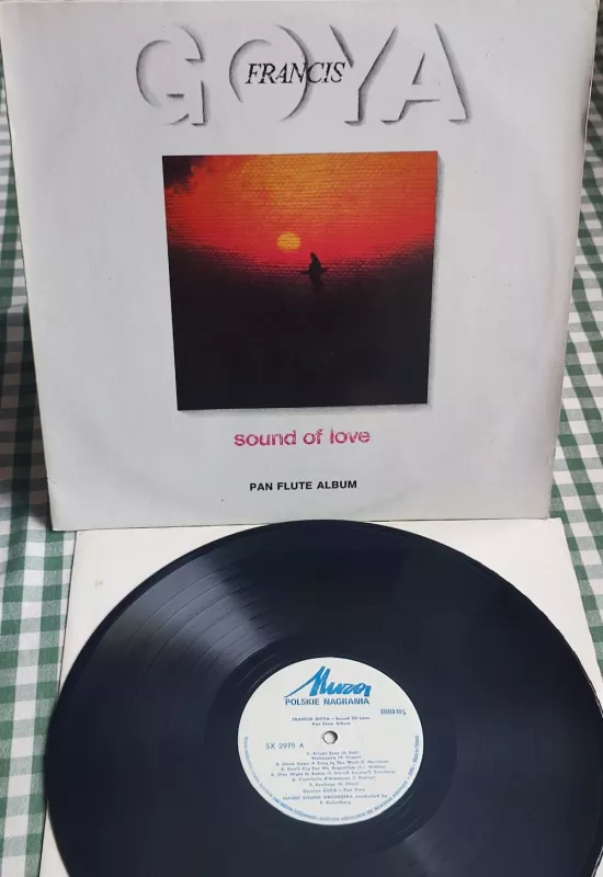 LP Francis Goya – Sound Of Love: Pan Flute Album EX-/EX-