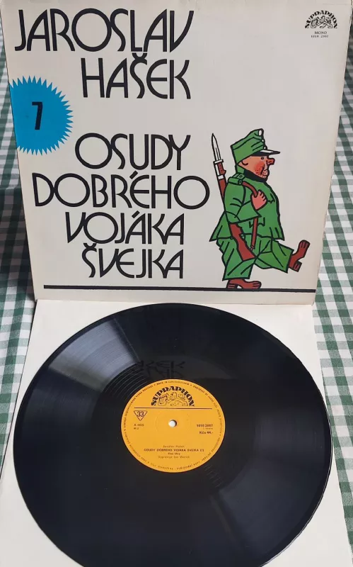 LP Jaroslav Hašek Osudy dobrého vojáka Švejka 7 EX-/EX-