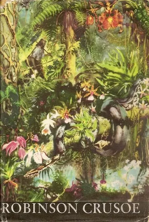 Daniel Defoe Robinson Crusoe ilustrace Zdeněk Burian