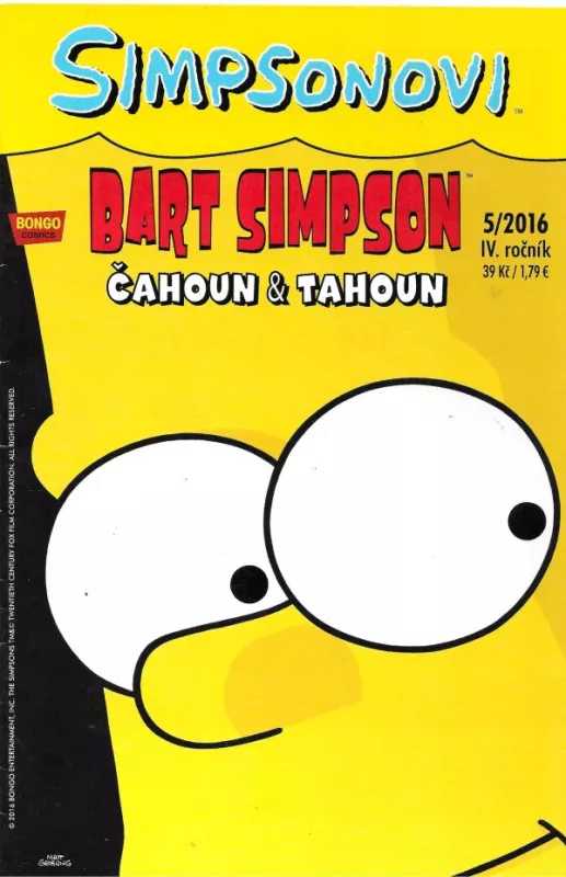 SIMPSONOVI Bart Simpson-Čahoun a Tahoun