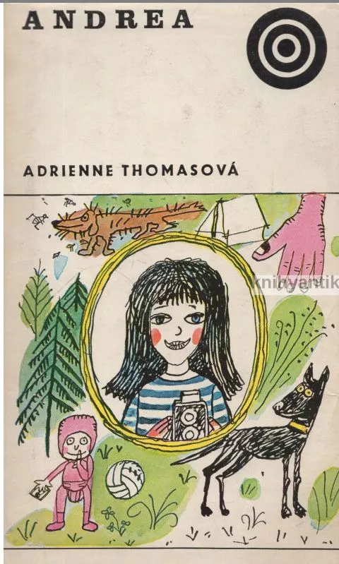 Adrienne Thomas Andrea ilustrace František Skála