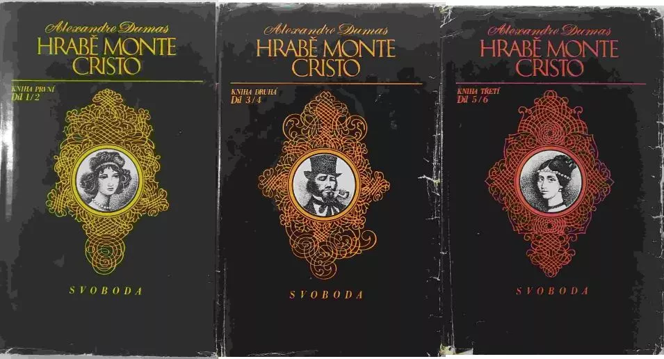 Alexandre Dumas Hrabě Monte Christo 1+2+3 díl..