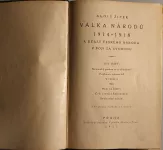 Alois Žipek Válka národů 1914-1918 díl pátý