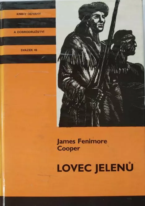 James Fenimore Cooper Lovec jelenů ilustrace Karel Přibyl KOD 40