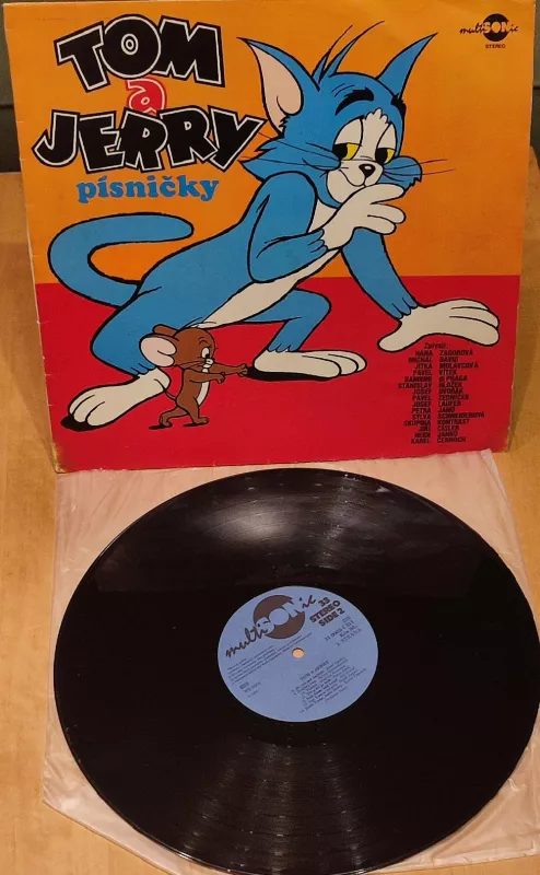 LP Tom a Jerry (písničky) VG+/VG+