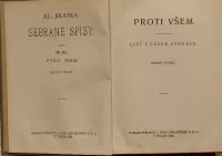 Alois Jirásek Proti všem 1926