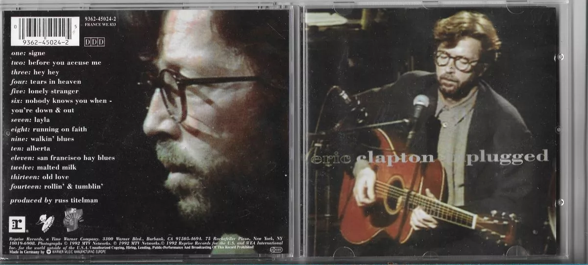 CD Eric Clapton: Unplugged