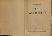 Marie Kyzlinková Hřích paní Heleny 1935