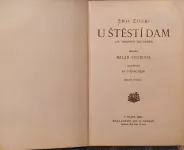 Emil Zola U štěstí dam 1924