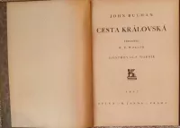 John Buchan Cesta královská ilustrace F.Horník 1927