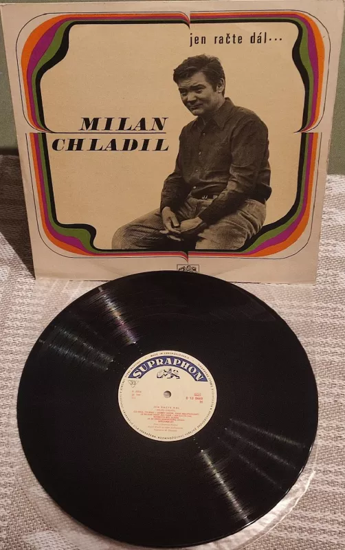 LP Milan Chladil Jen račte dál VG++/EX-