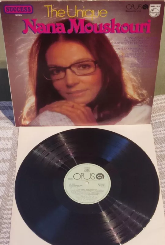 LP Nana Mouskouri The Unique Nana Mouskouri VG+/EX-