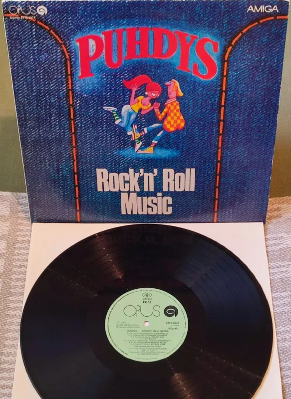 LP Puhdys – Rock'N' Roll Music EX-/EX-