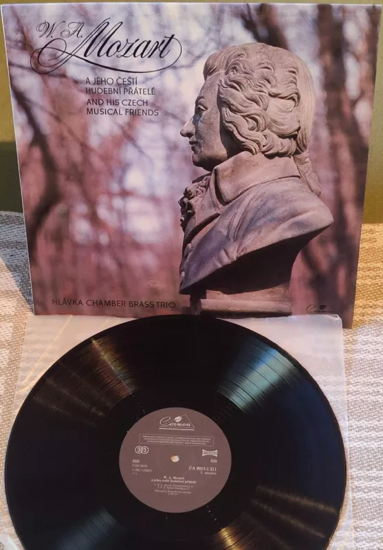 LP Wolfgang Amadeus Mozart a jeho čeští hudební přátelé EX-/EX