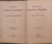 Václav Wladiwoj Tomek Dějepis města Prahy díl.II. 1871