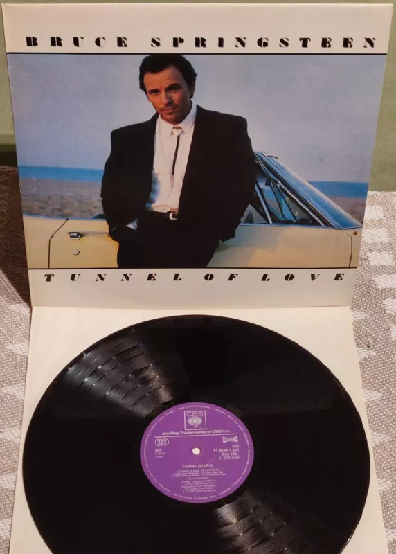 LP Bruce Springsteen – Tunnel Of Love NM-/NM-