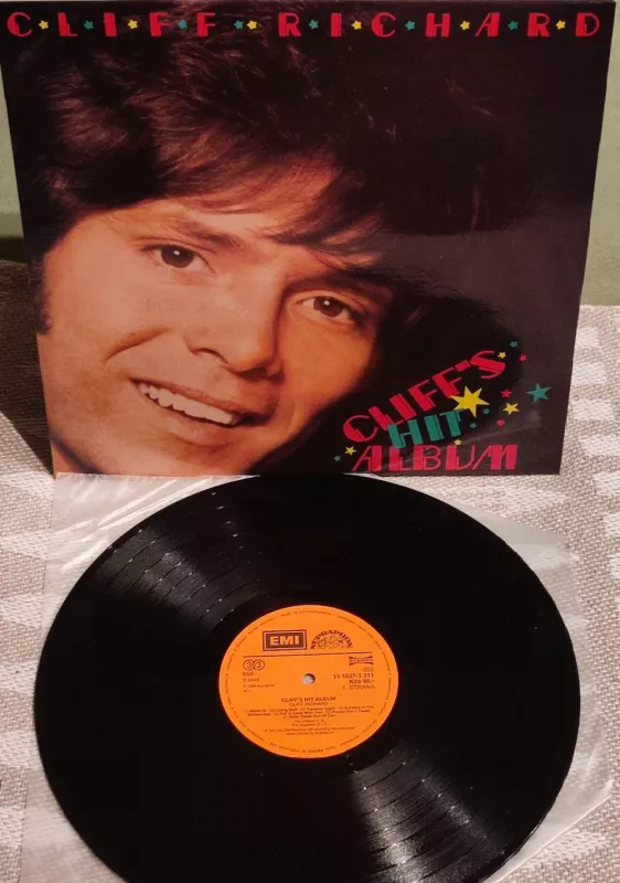 LP Cliff Richard Cliff's Hit Album NM-/NM-