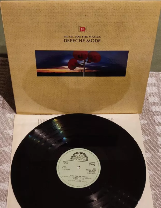 LP Depeche Mode - Music For The Masse NM-/NM-