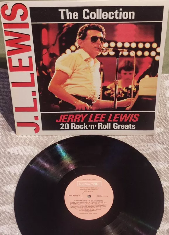 LP Jerry Lee Lewis The Collection: 20 Rock'n'Roll Greats NM-/NM-