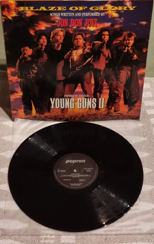 LP Jon Bon Jovi Blaze Of Glory NM-/NM-