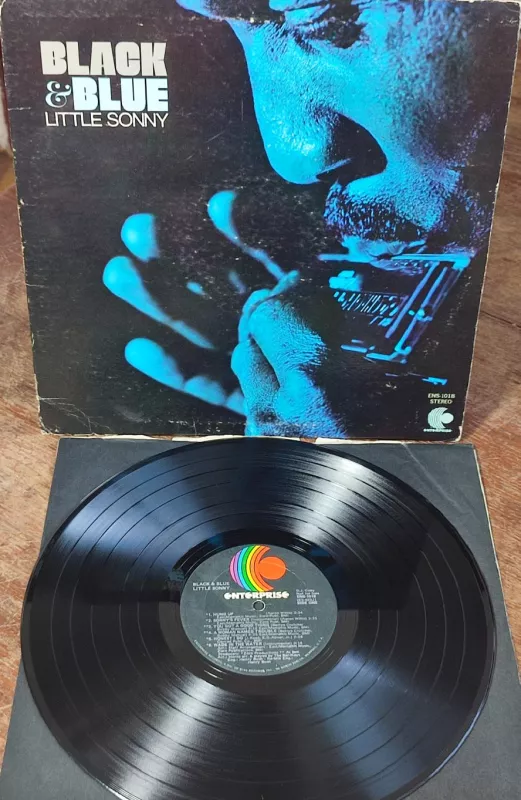 LP Little Sonny – Black & Blue VG+/VG+