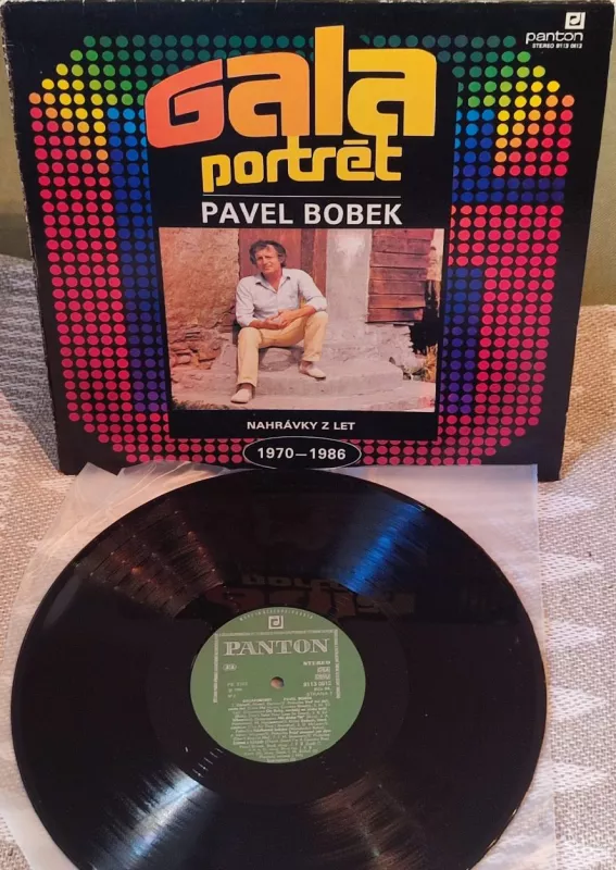 LP Pavel Bobek Galaportrét (1970-1986) NM-/NM-
